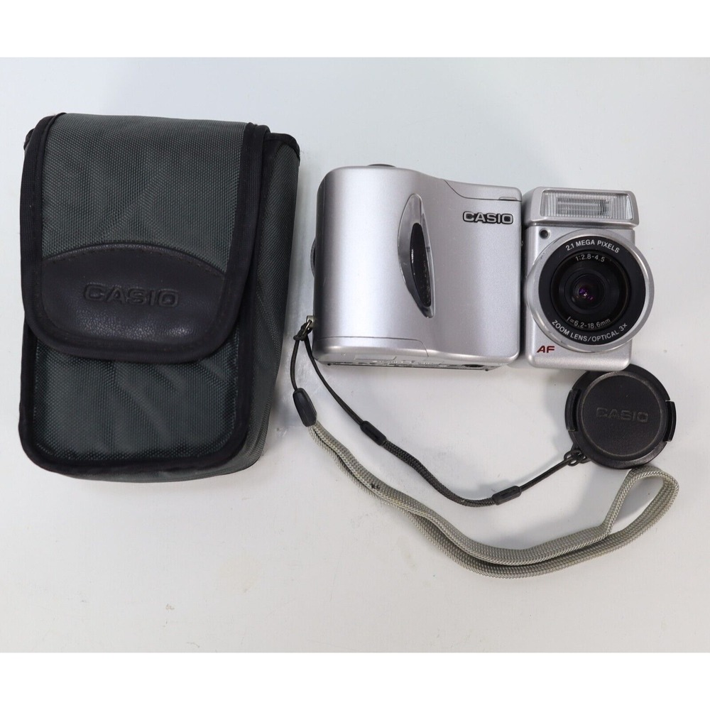 *NOT WORKING* CASIO QV-2300UX Compact‎ Digital Camera 2.1MP FOR PARTS REPAIR